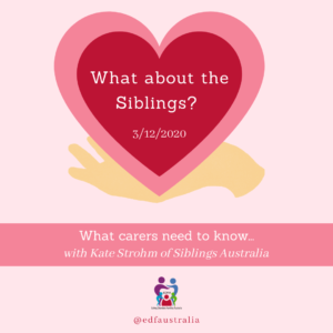 Sibling help in eating disorder recovery