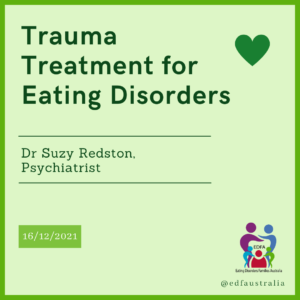 2021 Dec 16th - Trauma Treatment for ED, Dr Suzy Redston