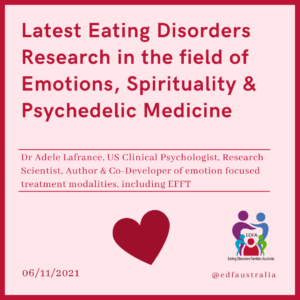 Adele Lafrance on psychadelics in eating disorder recovery