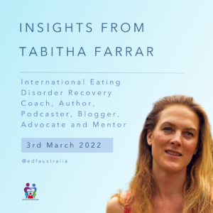 Tabitha Farrar helps eating disorders