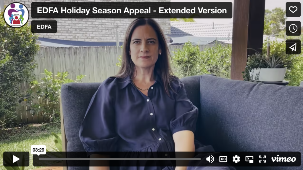 Holiday Season Appeal for EDFA