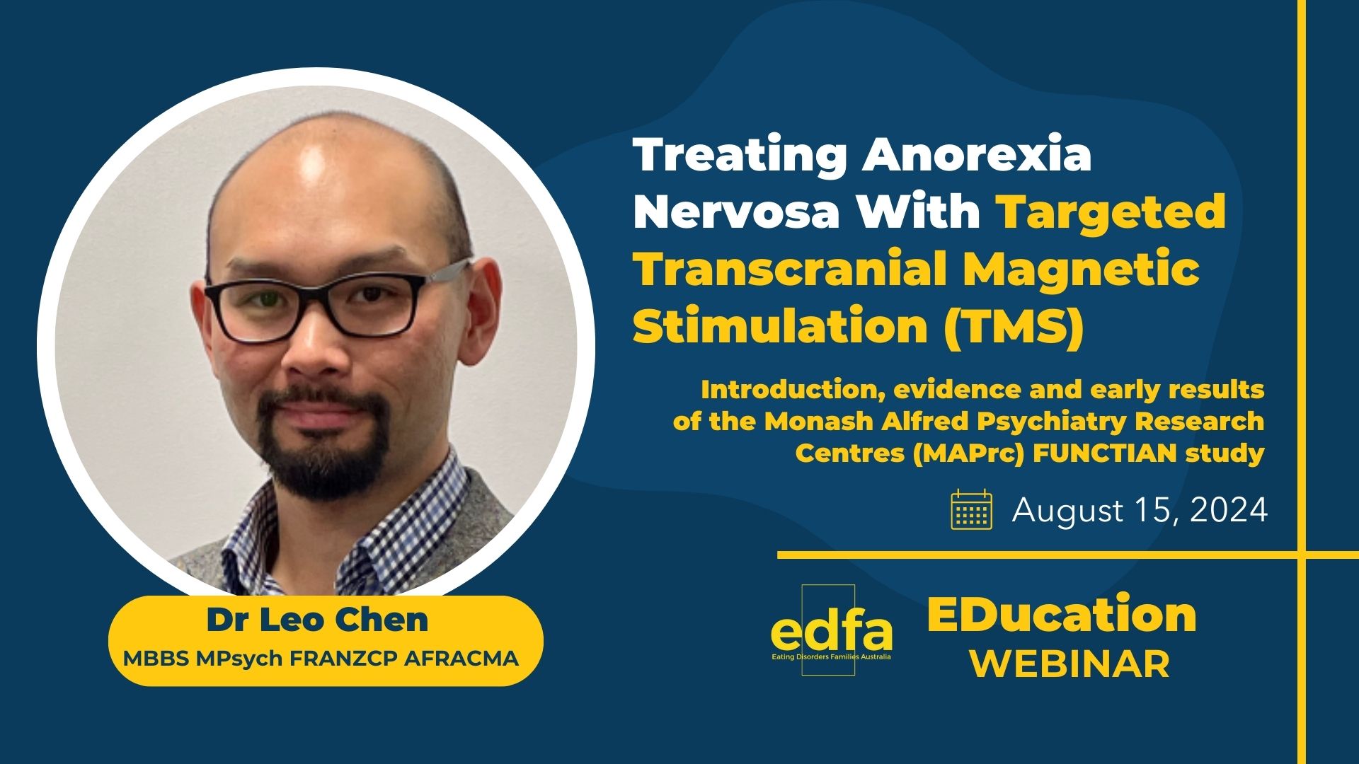 Treating Anorexia Nervosa With Targeted Transcranial Magnetic Stimulation (TMS)