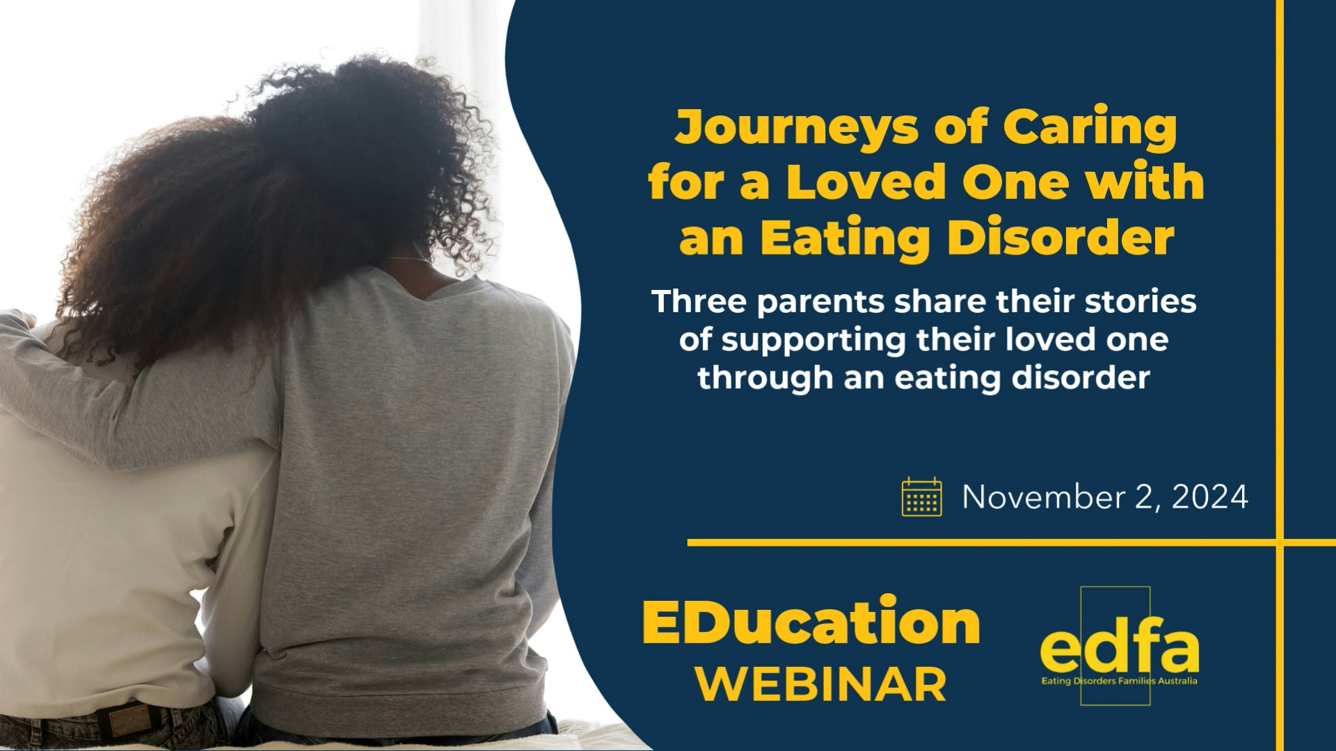 Journeys Of Caring For a Loved One with an Eating Disorder: Three parents share their stories of hope