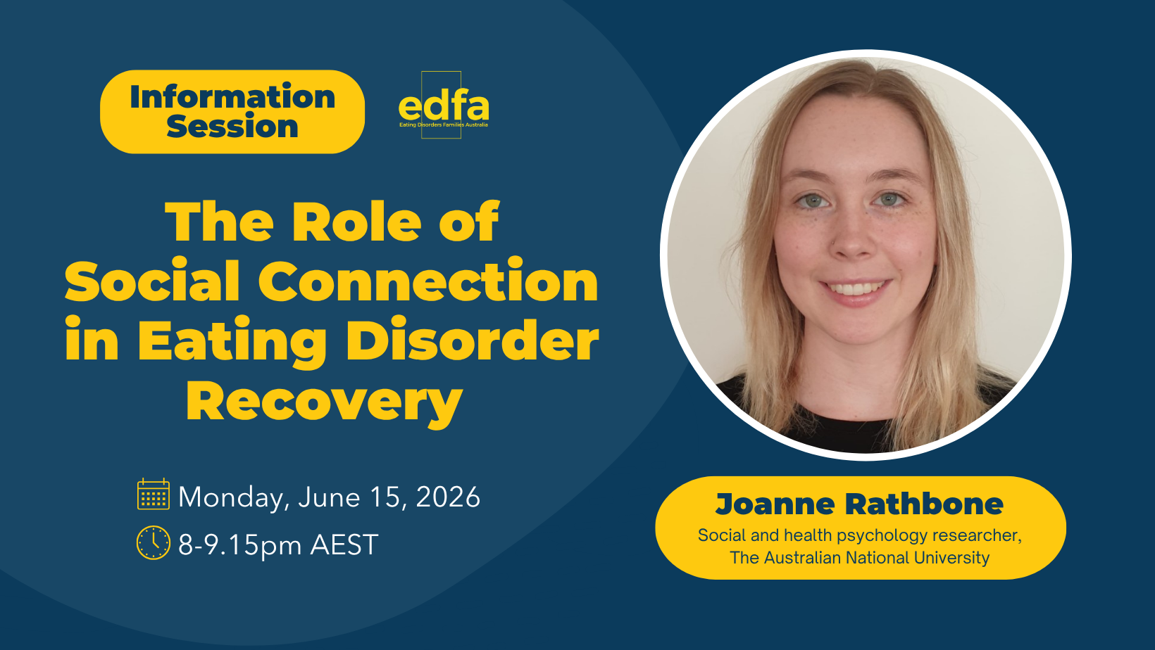 The Role of Social Connection in Eating Disorder Recovery with Joanne Rathbone